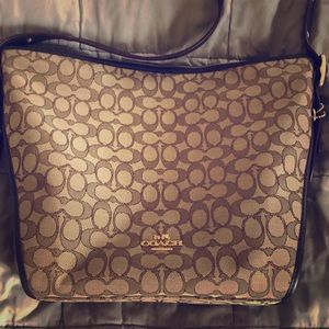 Brand new medium sized brown Coach purse